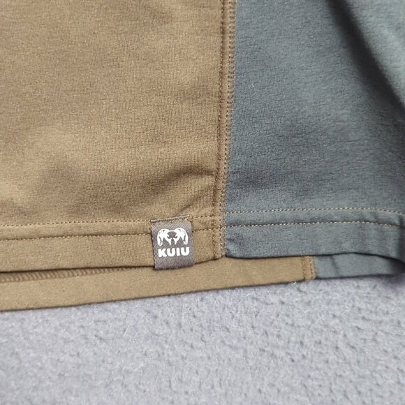 KUIU Shirt Men's XXL Brown Ultralight Long Sleeve Crew Hunting Tee - Picture 7 of 9